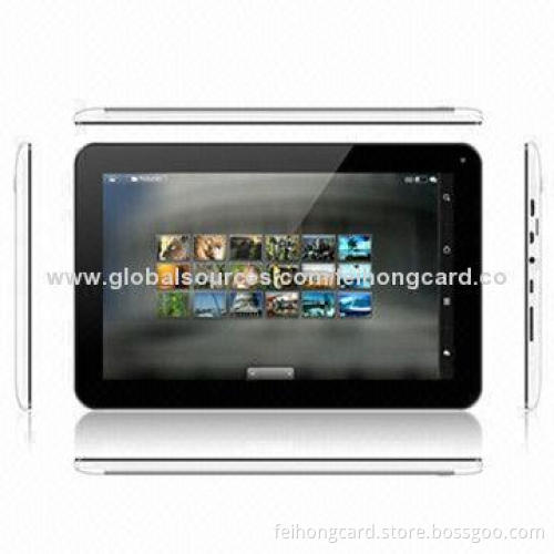 3G Tablet PCs with RK3188T Quad-core, 1-8GB, Dual Camera, 1024*600